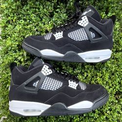 Size 10 - Air Jordan 4 Retro White Thunder Clean