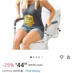 Vive Toilet Safety Rail