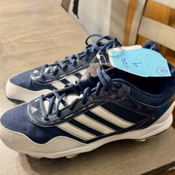 NEW Adidas baseball metal cleats - size 9 - NWT 