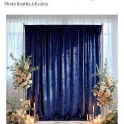 Navy Blue Back Drop 
