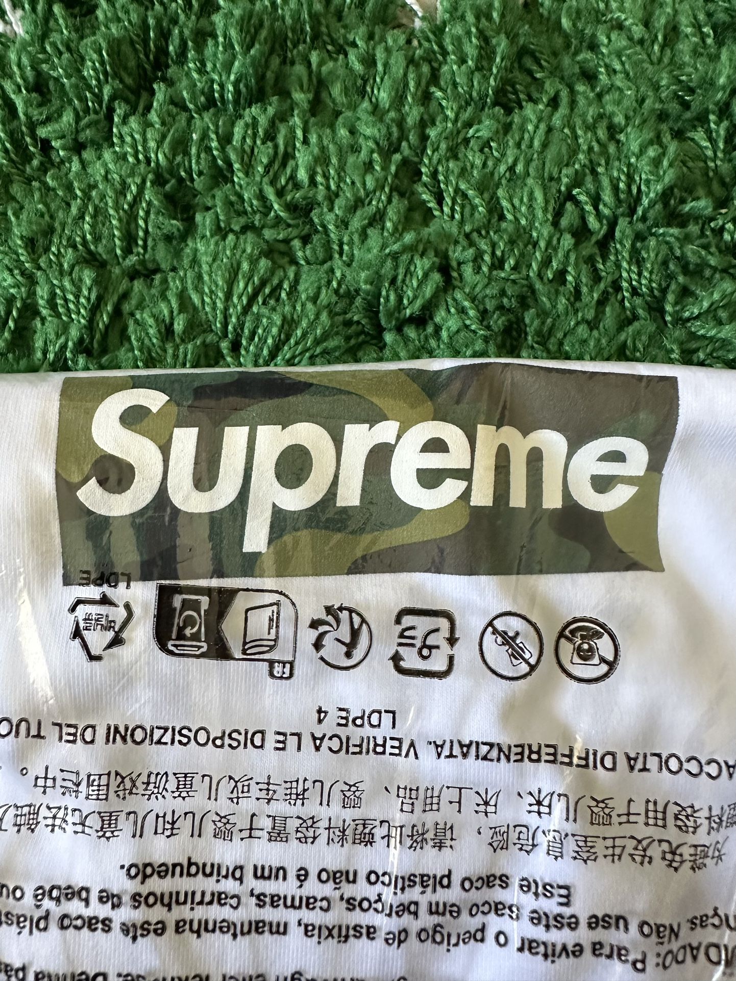 Supreme Box Logo Tee FW23 White Size Large