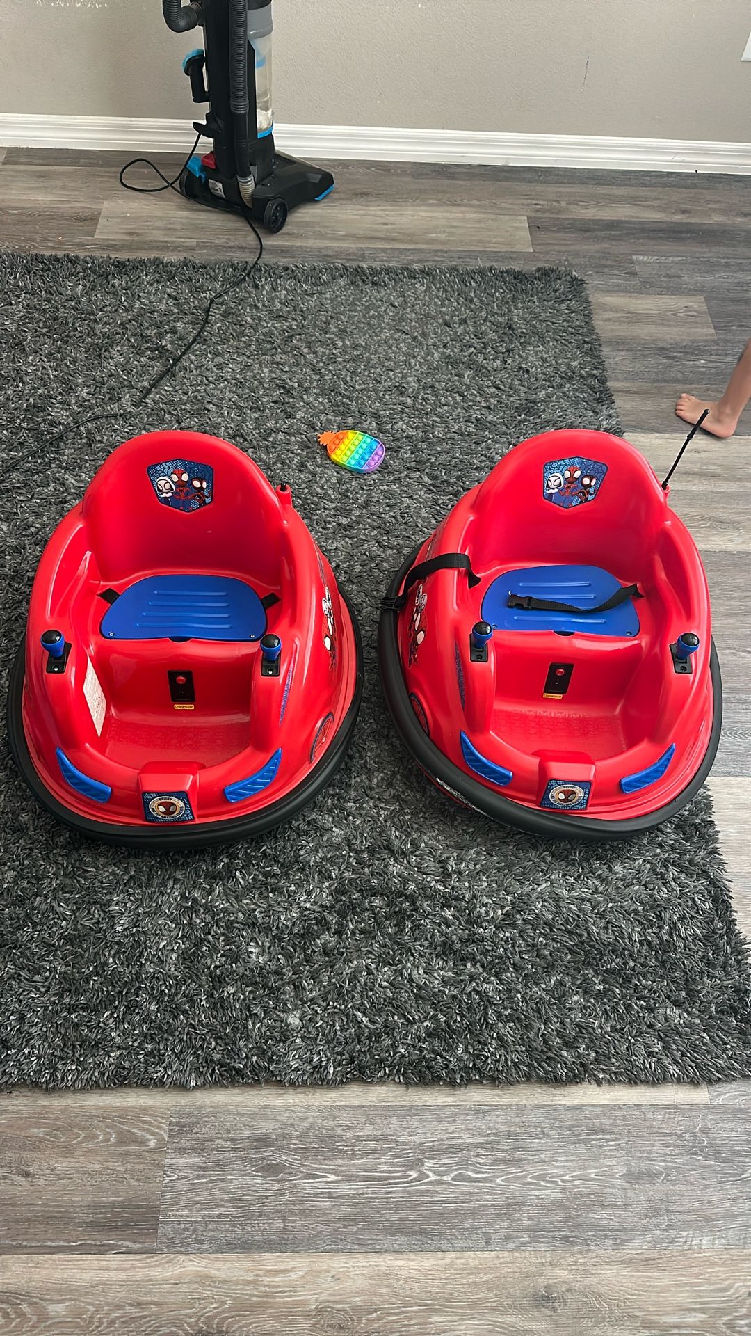 Selling Two Spider Man Hover Carts