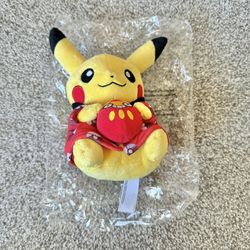 Pokemon Center original Plush Monthly Pikachu December JPN max (new in original packaging)