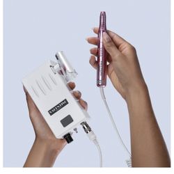 E-FILE WITH ROSE GOLD AND CRYSTAL HANDPIECE