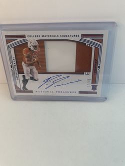 2020 National Treasures 27/49 Devin Duvernay Auto Patch!!