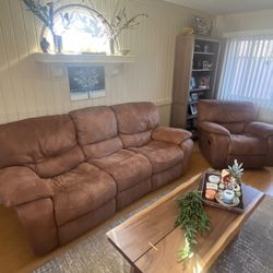 Sofa And Recliner 