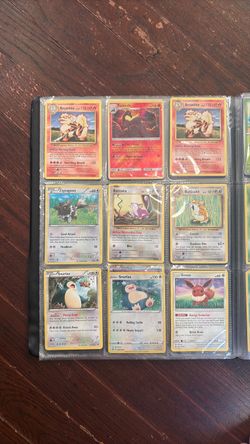 Pokémon TCG Card Lot in Binder