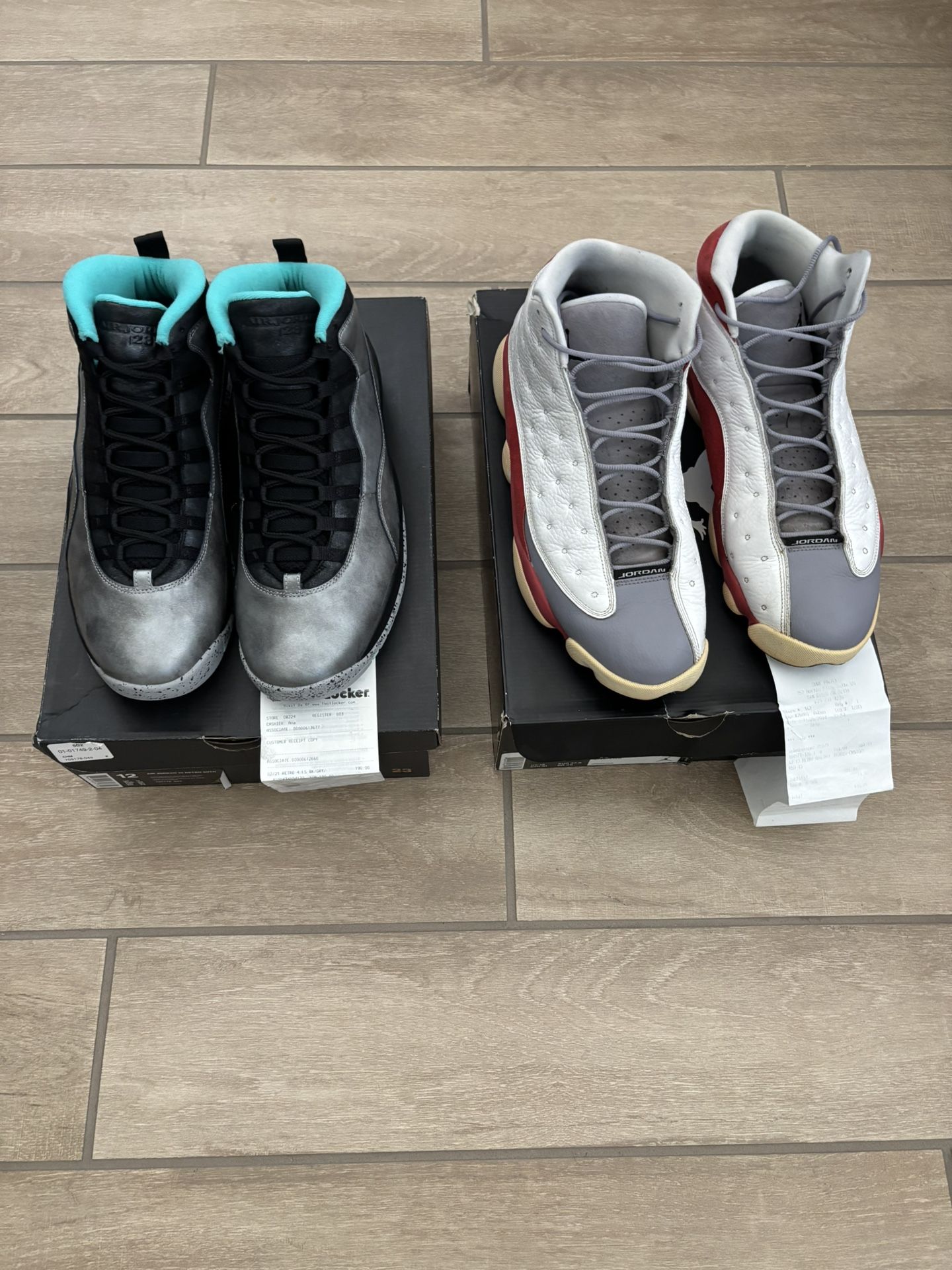 Jordan Retro 10 And 13