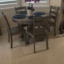 Round Dining Table Set