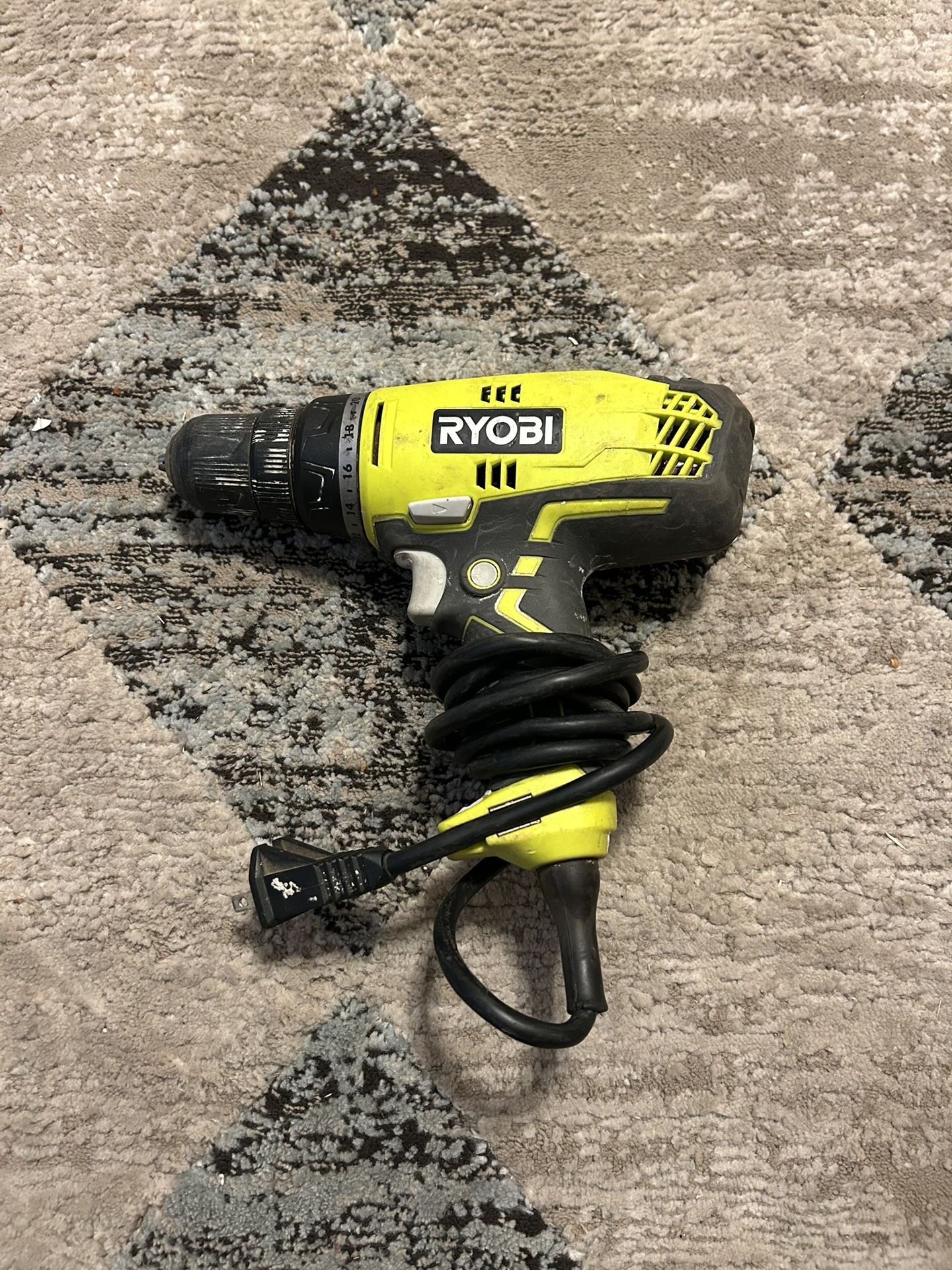 Ryobi Plug In Drill