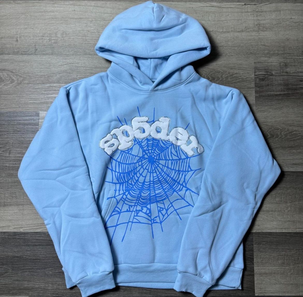 Blue Sky Sp5der Hoodie - Size S & M