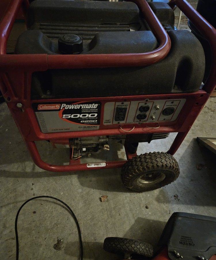 Coleman 5000 Generator