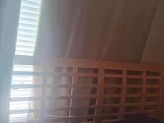 Beautiful wooden Queen bed frame