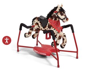 Freckles: Plush Interactive Riding Horse