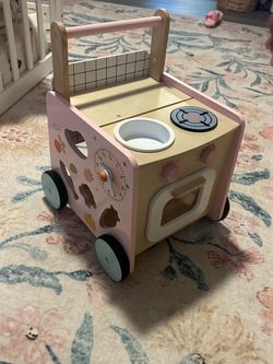 Woden toy walker
