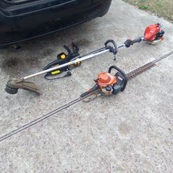 Weed Eater/Hedge Trimmer/Chainsaw 
