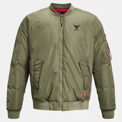 UA Project Rock Insulated Bomber Jacket