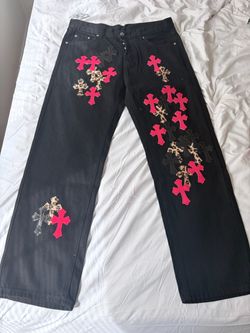 Chrome heart jeans