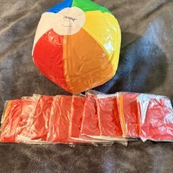 10 , 12 inch Mini Inflatable Beach Balls