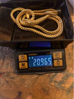 10 kt 4mm franco 24” 20.9 grams