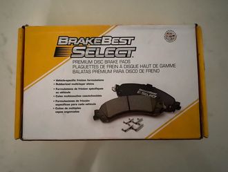 New premium disc brake pads.