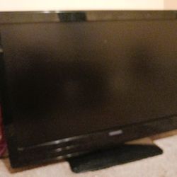 Tv With Remote And Box
