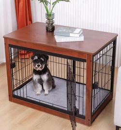 Dog Crate (Furniture Style)