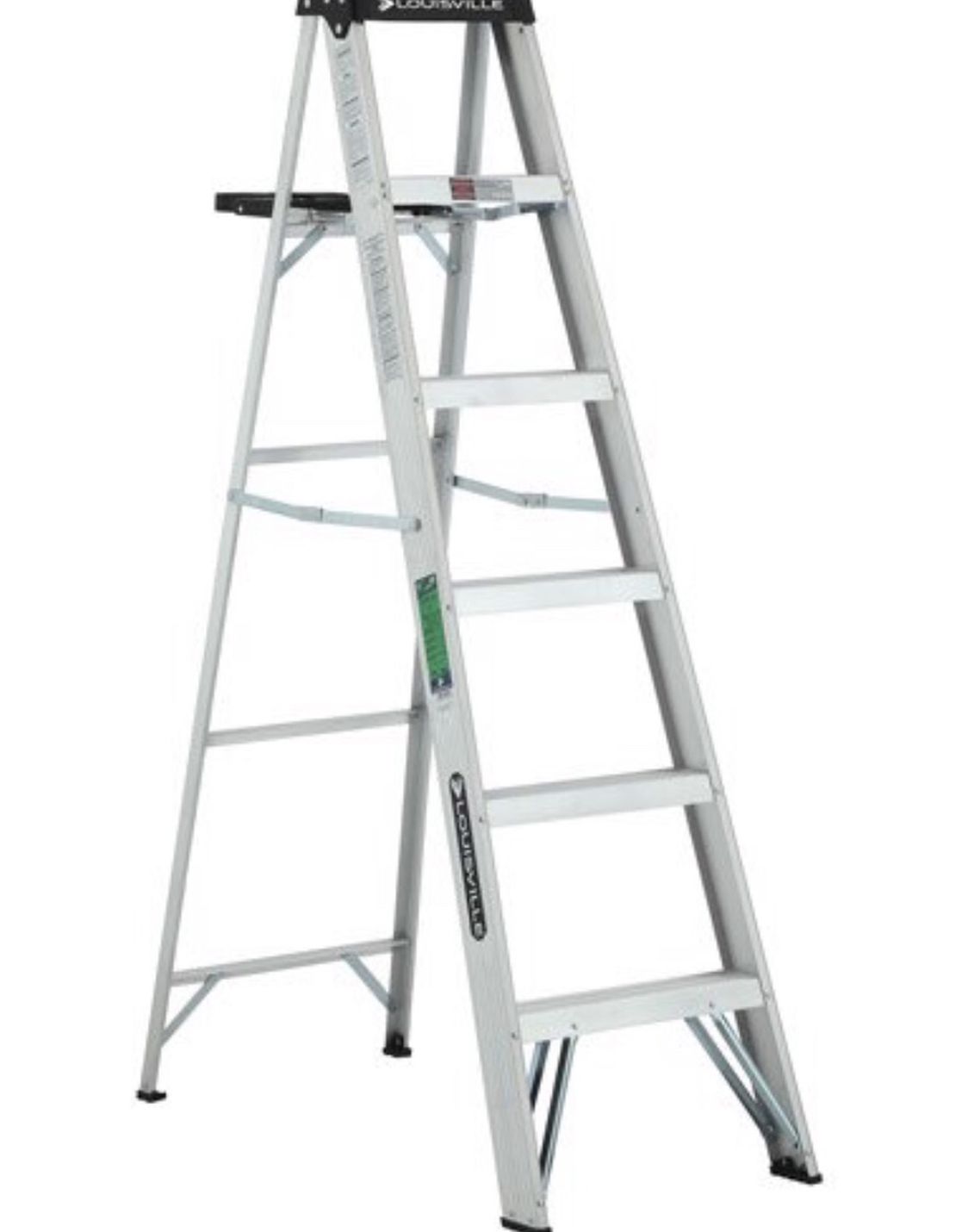6’ Sturdy Aluminum Ladder