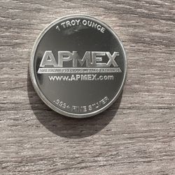 APMEX  1 OZ. Silver Coin Round Bullion