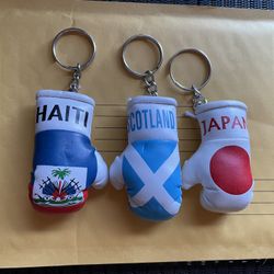 Boxing Gloves Keychains 