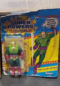 Vintage 1984 Kenner DC Super Powers Lex Luthor action figure