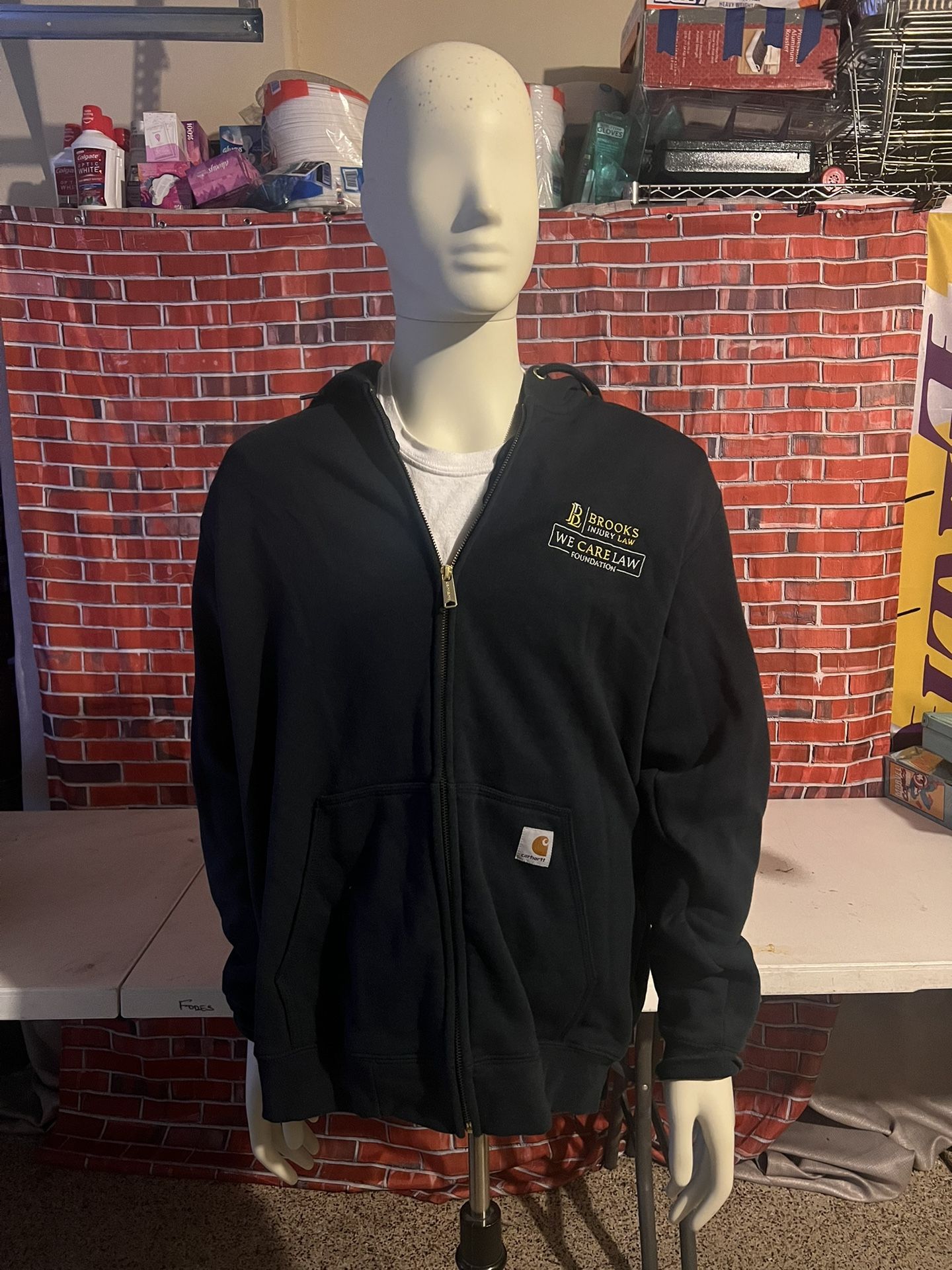 Carhartt® Midweight Hooded Zip-Front Sweatshirt