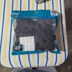 Heavy Duty Felt Pads - 108 Count