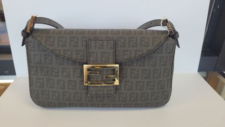 Fendi handbag zucchinio baguette