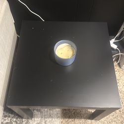 Black End tables