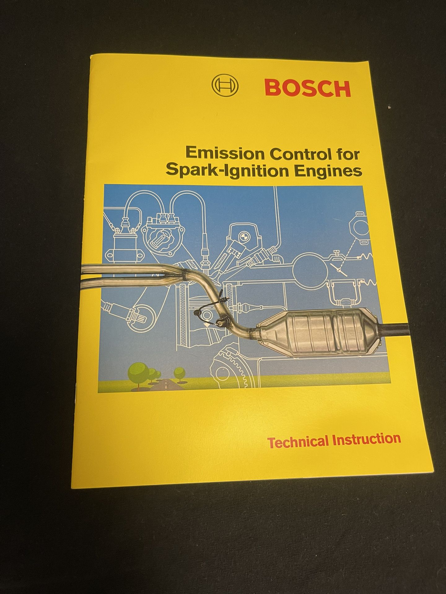 1987 Bosch Emission Control For Spark Engines, Technical Instructions