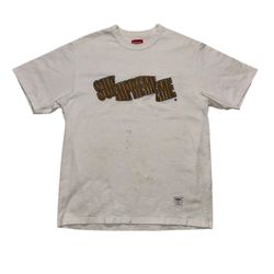 Supreme Cut Logo Short-Sleeve Top 'White' 2021 Men’s Size Large