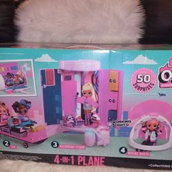 Lol Surprise 4 In 1 Plane New In Box 