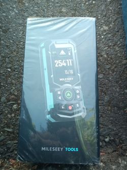 Precision x Mileseey tools laser distance finder