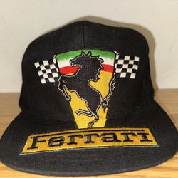 Vintage Ferrari Racing Hat
