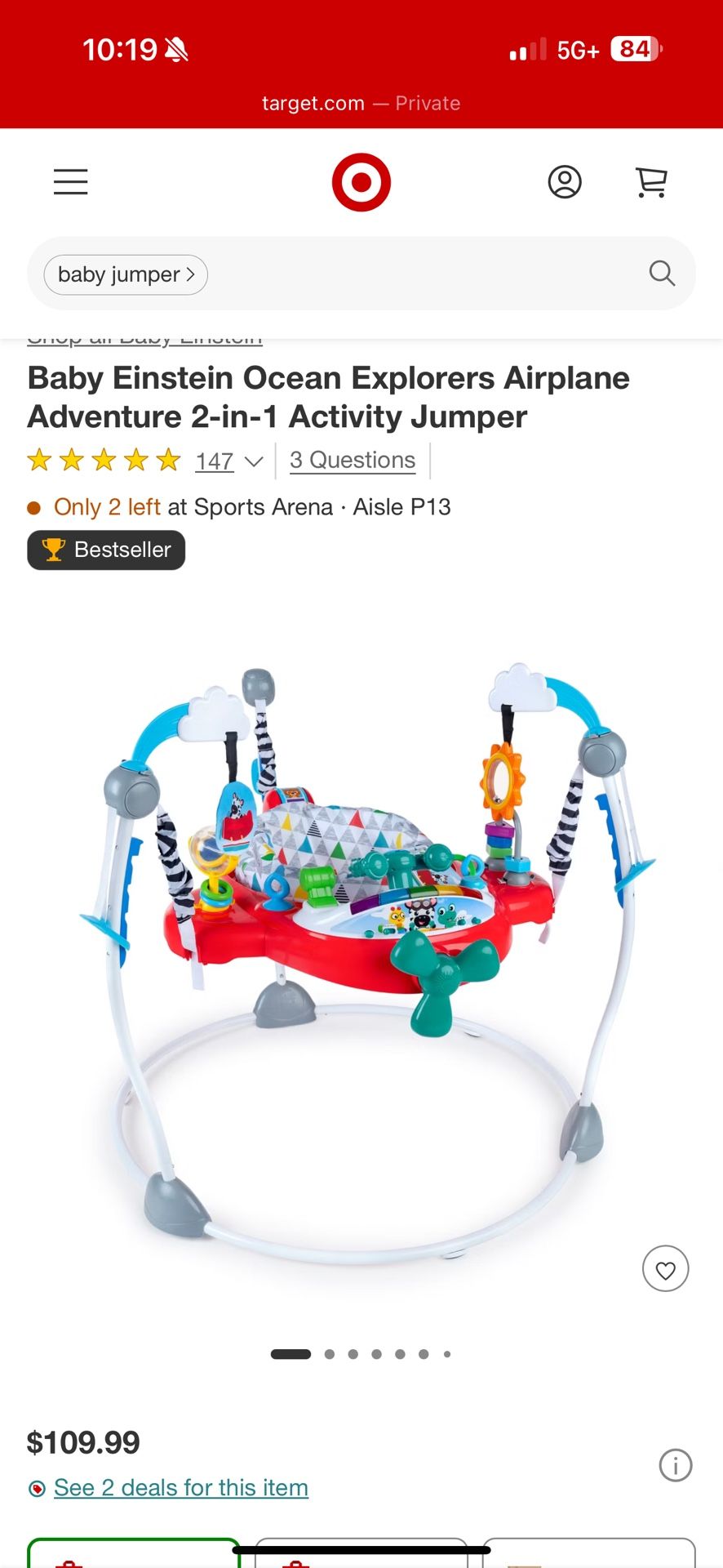 baby einstein bouncer jumper