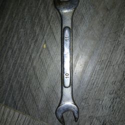 10 mm x 11 mm Open End Wrench