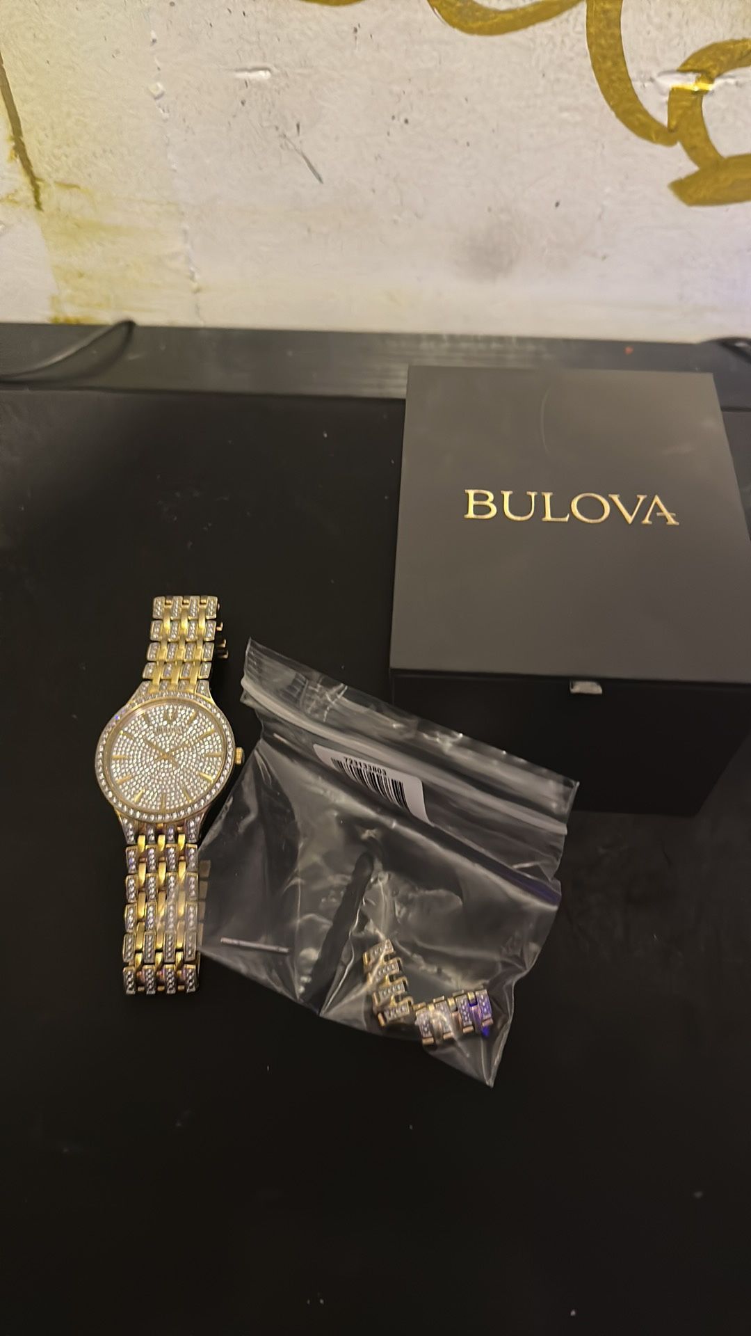 Bulova Gold Plated Watch.