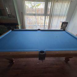 Olhausen 8ft Pool Table 