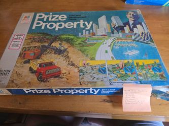 Milton Bradley Prize Property 1974