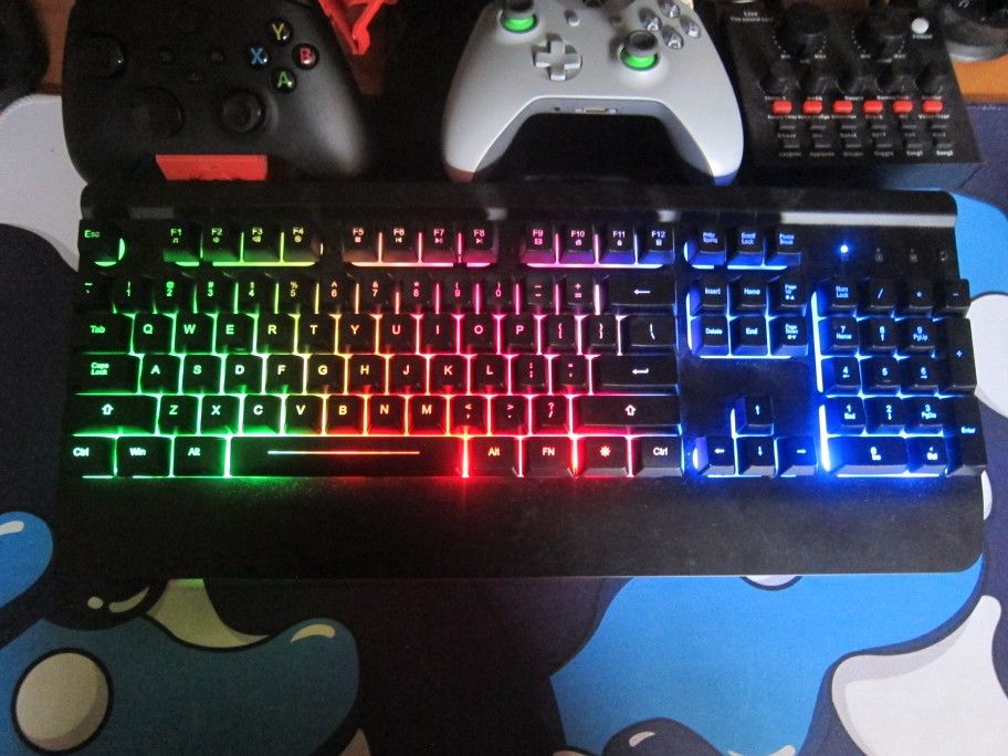 Gaming Keyboard - LED Backlit, Mechanical, Wired USB