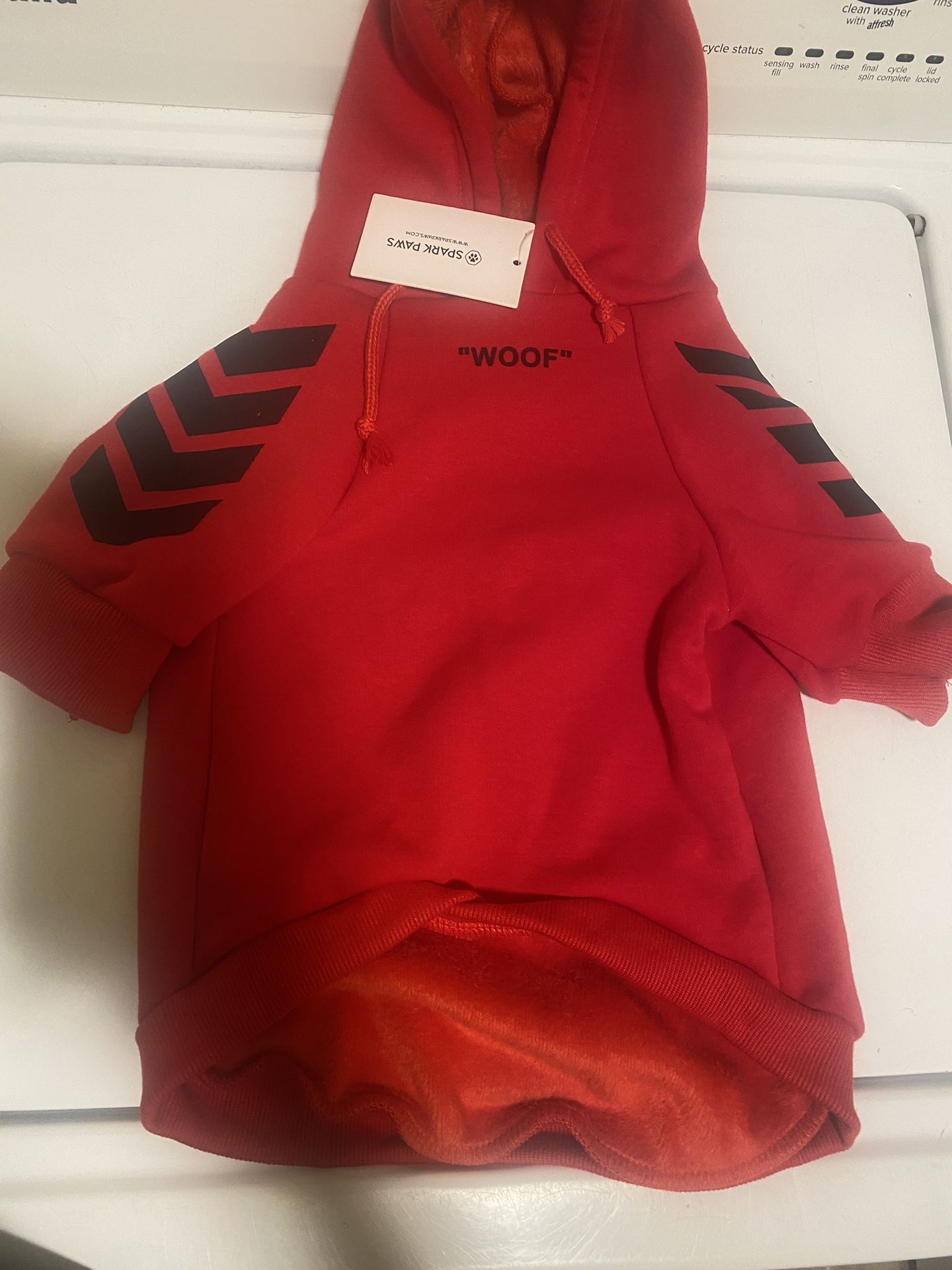 New Extra Large Dog Hoodie 