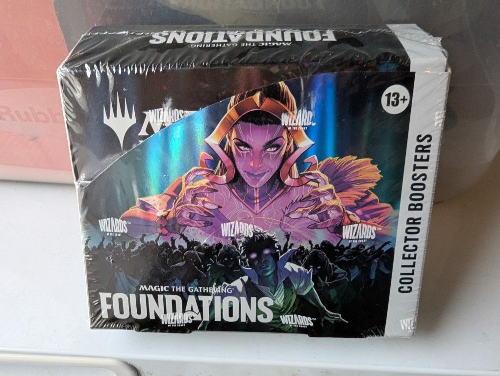 Magic The Gathering Foundations Collector Booster Box Display MTG