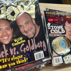 Vintage Wrestling Magazines 