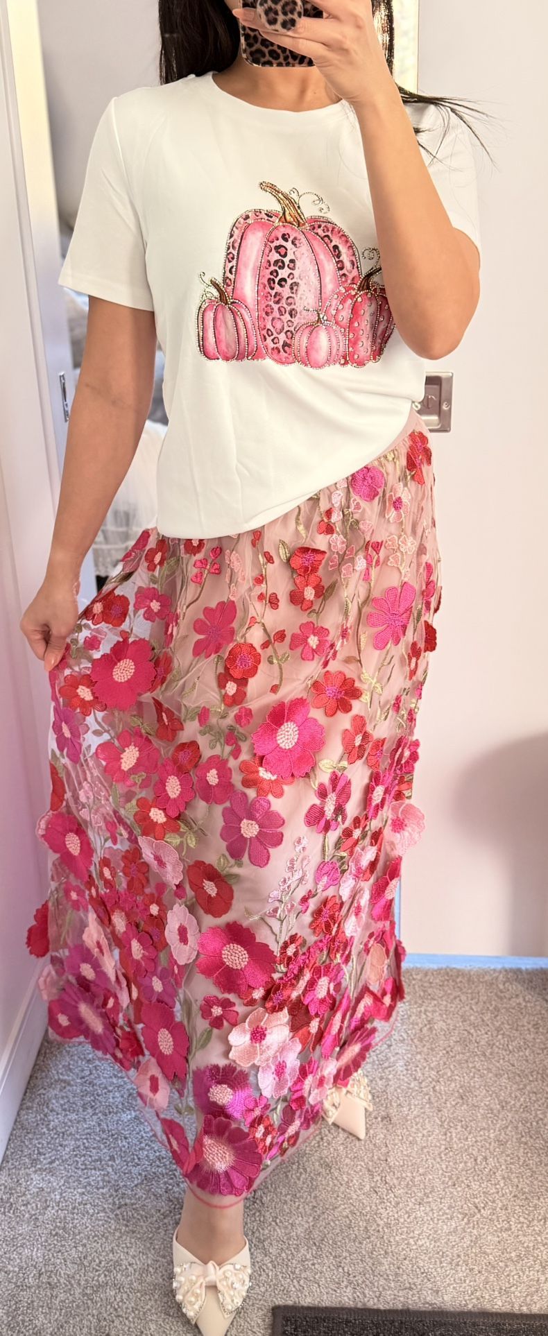 Skirts And Shimmery Tops